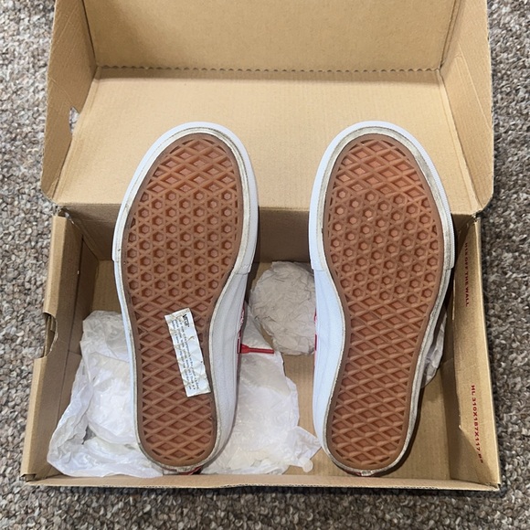 Vans Authentic Pro Red Reflective Checkered ultra cushion HD sz 4.5m/6.5m - Picture 3 of 6